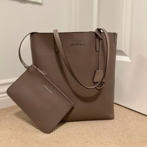 Michael Kors Taupe Tote Bag *good condition*